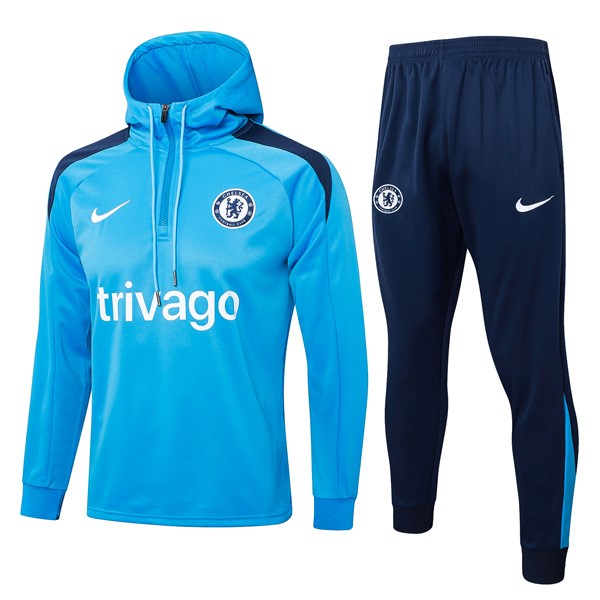 Sudadera Con Capucha Chelsea 2024-25 Azul 3
